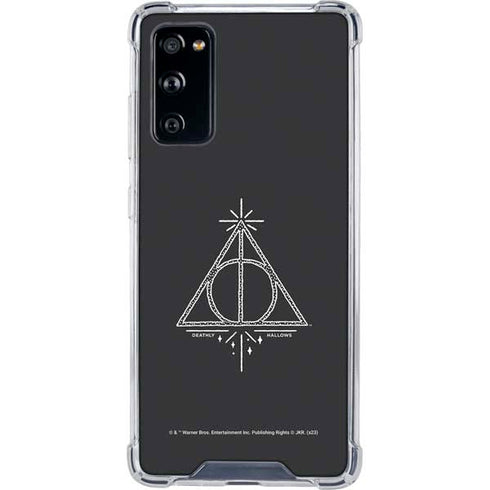Wizarding Worlds Harry Potter Deathly Hallows Symbol Galaxy S20 FE Clear Case