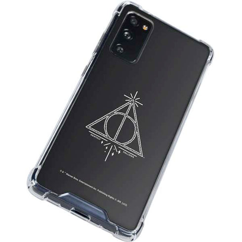 Wizarding Worlds Harry Potter Deathly Hallows Symbol Galaxy S20 FE Clear Case
