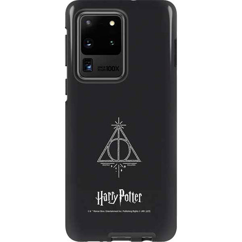 Wizarding Worlds Harry Potter Deathly Hallows Symbol Galaxy S20 Ultra 5G Pro Case