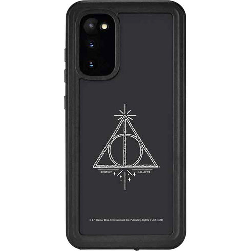 Wizarding Worlds Harry Potter Deathly Hallows Symbol Galaxy S20 Waterproof Case
