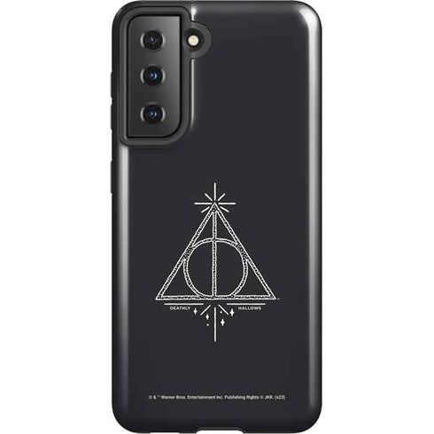 Wizarding Worlds Harry Potter Deathly Hallows Symbol Galaxy S21 5G Pro Case