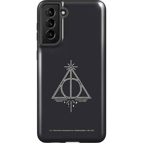 Wizarding Worlds Harry Potter Deathly Hallows Symbol Galaxy S21 FE Pro Case