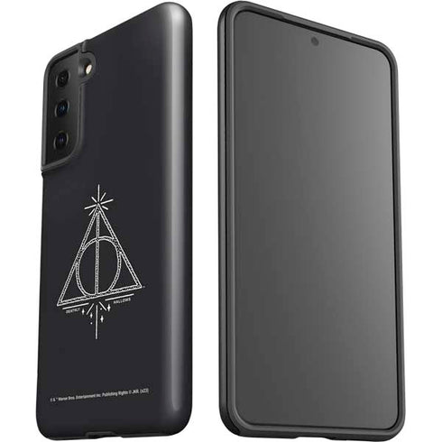 Wizarding Worlds Harry Potter Deathly Hallows Symbol Galaxy S21 FE Pro Case