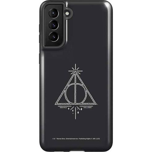 Wizarding Worlds Harry Potter Deathly Hallows Symbol Galaxy S21 Plus 5G Pro Case