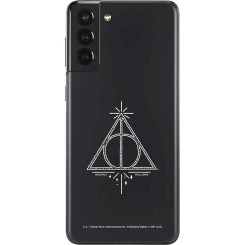 Wizarding Worlds Harry Potter Deathly Hallows Symbol Galaxy S21 Plus 5G Skin