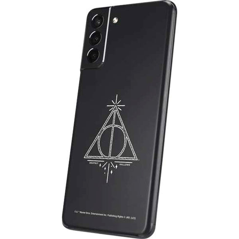 Wizarding Worlds Harry Potter Deathly Hallows Symbol Galaxy S21 Plus 5G Skin