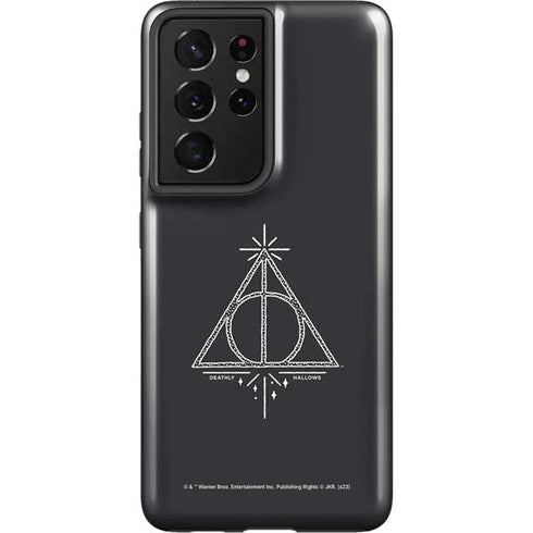 Wizarding Worlds Harry Potter Deathly Hallows Symbol Galaxy S21 Ultra 5G Pro Case
