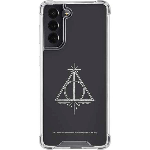 Wizarding Worlds Harry Potter Deathly Hallows Symbol Galaxy S22 Clear Case