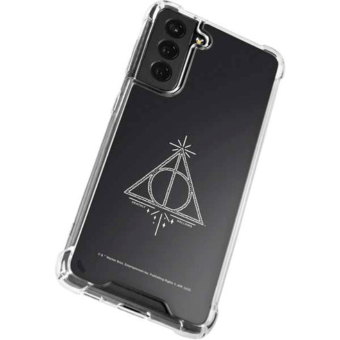 Wizarding Worlds Harry Potter Deathly Hallows Symbol Galaxy S22 Plus Clear Case