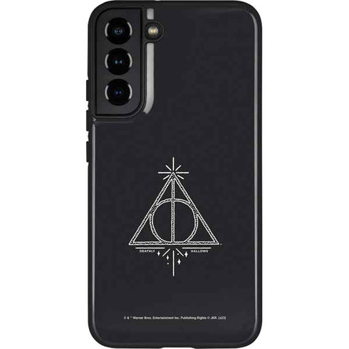 Wizarding Worlds Harry Potter Deathly Hallows Symbol Galaxy S22 Plus Pro Case