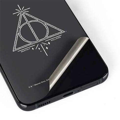 Wizarding Worlds Harry Potter Deathly Hallows Symbol Galaxy S22 Plus Skin