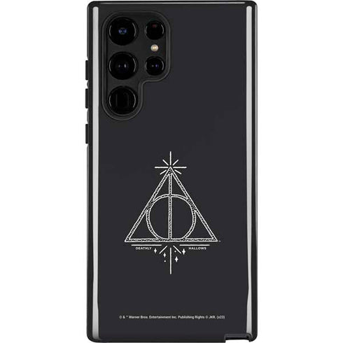Wizarding Worlds Harry Potter Deathly Hallows Symbol Galaxy S22 Ultra Pro Case