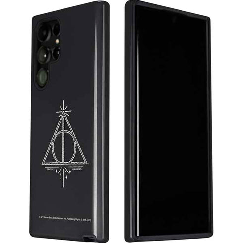 Wizarding Worlds Harry Potter Deathly Hallows Symbol Galaxy S22 Ultra Pro Case