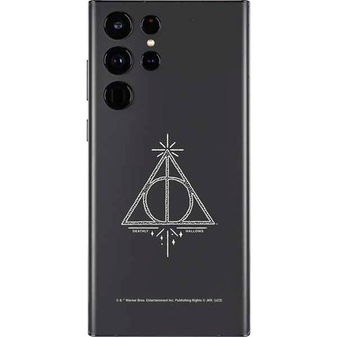 Wizarding Worlds Harry Potter Deathly Hallows Symbol Galaxy S22 Ultra Skin