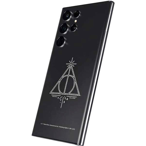 Wizarding Worlds Harry Potter Deathly Hallows Symbol Galaxy S22 Ultra Skin