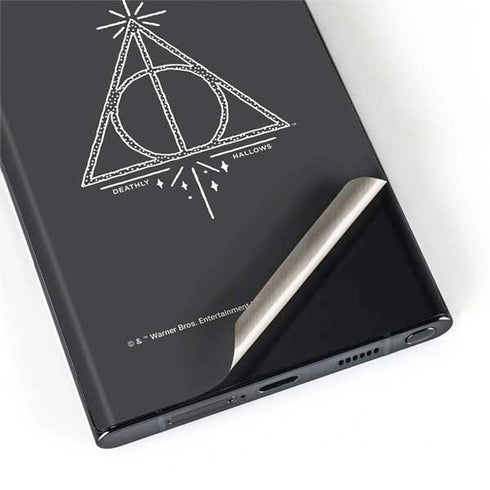 Wizarding Worlds Harry Potter Deathly Hallows Symbol Galaxy S22 Ultra Skin