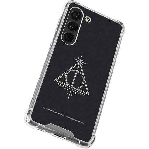 Wizarding Worlds Harry Potter Deathly Hallows Symbol Galaxy S23 Clear Case