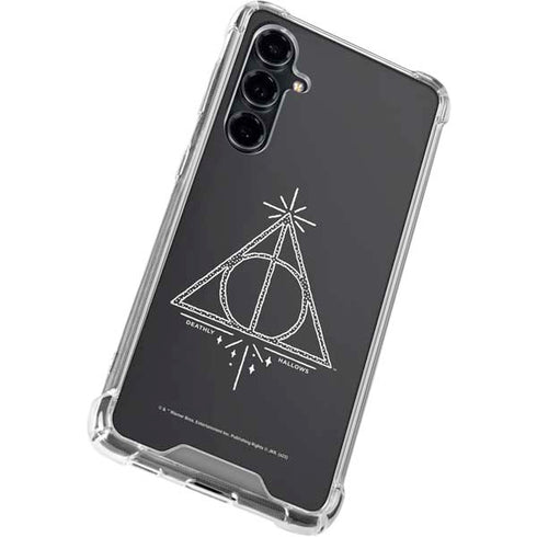 Wizarding Worlds Harry Potter Deathly Hallows Symbol Galaxy S23 FE Clear Case