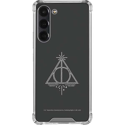 Wizarding Worlds Harry Potter Deathly Hallows Symbol Galaxy S23 Plus Clear Case