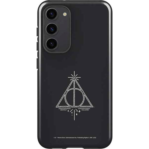Wizarding Worlds Harry Potter Deathly Hallows Symbol Galaxy S23 Plus Pro Case