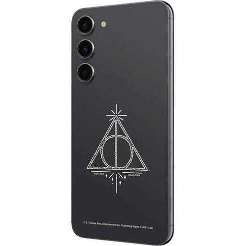 Wizarding Worlds Harry Potter Deathly Hallows Symbol Galaxy S23 Plus Skin