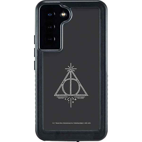 Wizarding Worlds Harry Potter Deathly Hallows Symbol Galaxy S23 Plus Waterproof Case