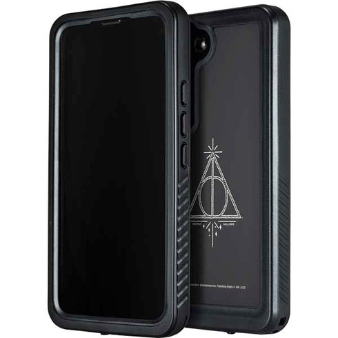 Wizarding Worlds Harry Potter Deathly Hallows Symbol Galaxy S23 Plus Waterproof Case