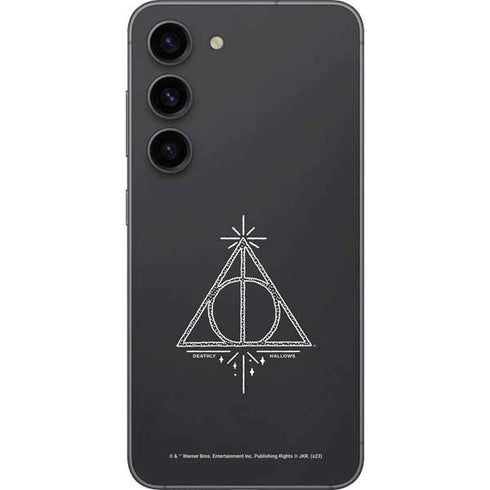 Wizarding Worlds Harry Potter Deathly Hallows Symbol Galaxy S23 Skin