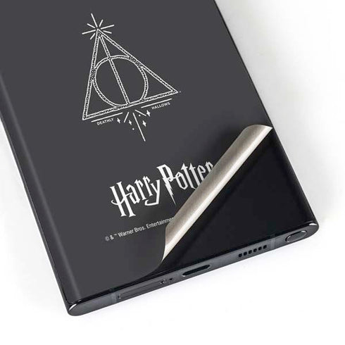Wizarding Worlds Harry Potter Deathly Hallows Symbol Galaxy S23 Ultra Skin