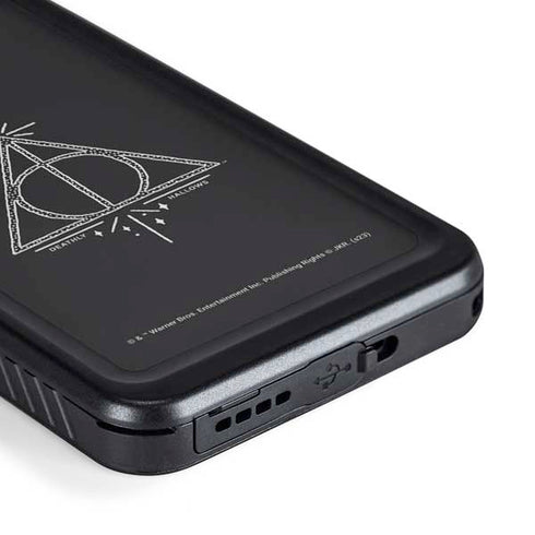 Wizarding Worlds Harry Potter Deathly Hallows Symbol Galaxy S23 Waterproof Case