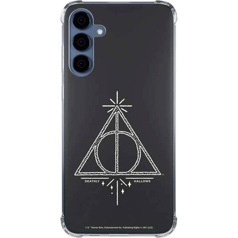 Wizarding Worlds Harry Potter Deathly Hallows Symbol Galaxy S24 Clear Case