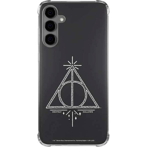 Wizarding Worlds Harry Potter Deathly Hallows Symbol Galaxy S24 Plus Clear Case