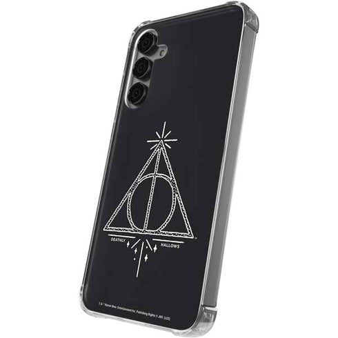 Wizarding Worlds Harry Potter Deathly Hallows Symbol Galaxy S24 Plus Clear Case