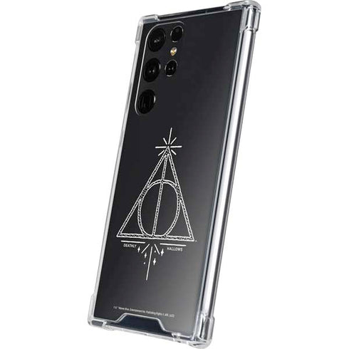 Wizarding Worlds Harry Potter Deathly Hallows Symbol Galaxy S24 Ultra Clear Case