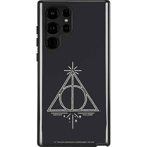 Wizarding Worlds Harry Potter Deathly Hallows Symbol Galaxy S24 Ultra Impact Case