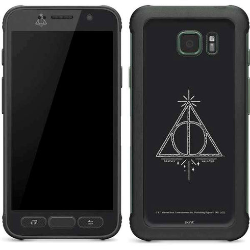 Wizarding Worlds Harry Potter Deathly Hallows Symbol Galaxy S7 Active Skin