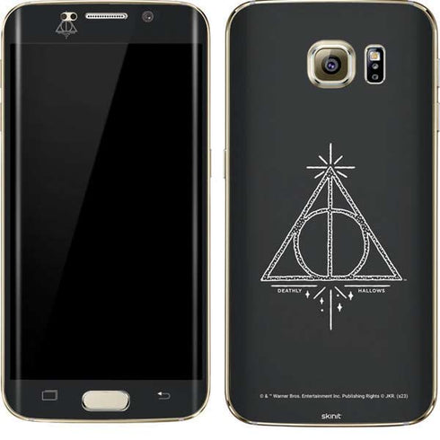 Wizarding Worlds Harry Potter Deathly Hallows Symbol Galaxy S7 Edge Skin
