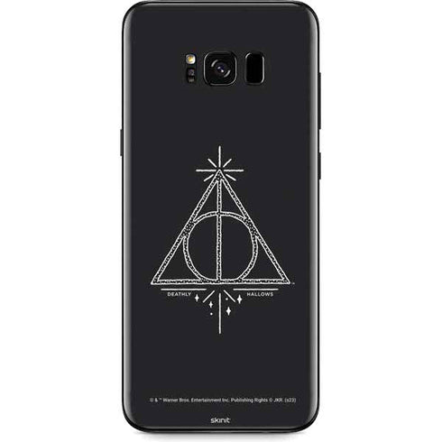 Wizarding Worlds Harry Potter Deathly Hallows Symbol Galaxy S8 Plus Skin