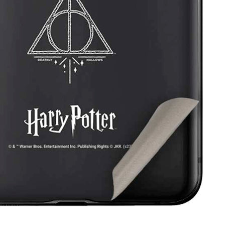 Wizarding Worlds Harry Potter Deathly Hallows Symbol Galaxy Z Flip Skin