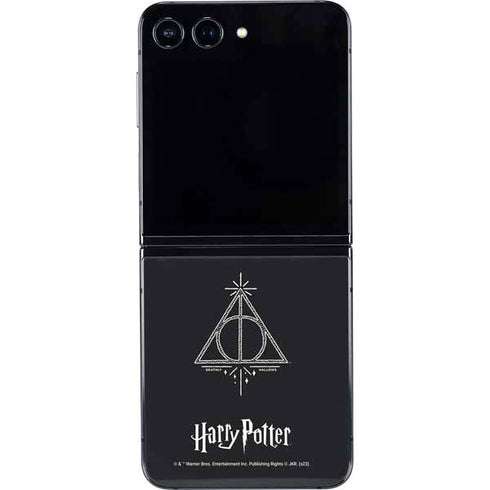 Wizarding Worlds Harry Potter Deathly Hallows Symbol Galaxy Z Flip5 5G Skin