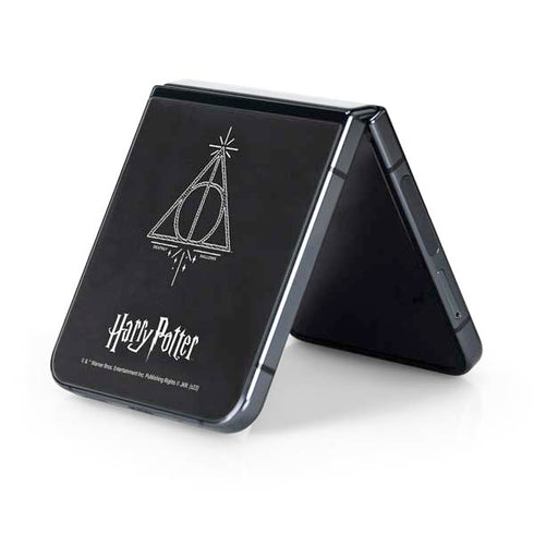 Wizarding Worlds Harry Potter Deathly Hallows Symbol Galaxy Z Flip5 5G Skin