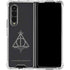 Wizarding Worlds Harry Potter Deathly Hallows Symbol Galaxy Z Fold4 5G Clear Case