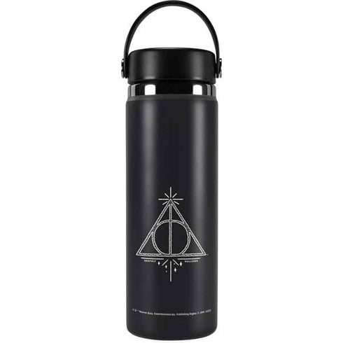 Wizarding Worlds Harry Potter Deathly Hallows Symbol Hydro Flask 20oz Wide Mouth Skin