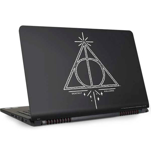 Wizarding Worlds Harry Potter Deathly Hallows Symbol Dell Inspiron Skin