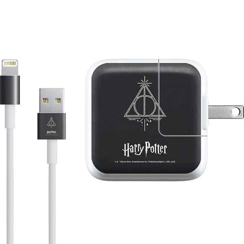 Wizarding Worlds Harry Potter Deathly Hallows Symbol iPad Charger (10W USB) Skin