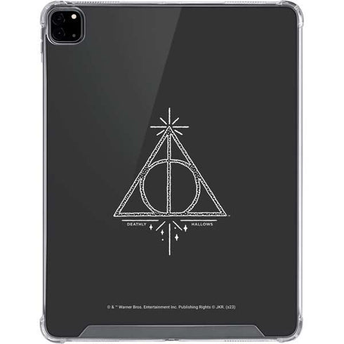 Wizarding Worlds Harry Potter Deathly Hallows Symbol iPad Pro 12.9in (2020) Clear Case