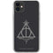 Wizarding Worlds Harry Potter Deathly Hallows Symbol iPhone 11 Clear Case