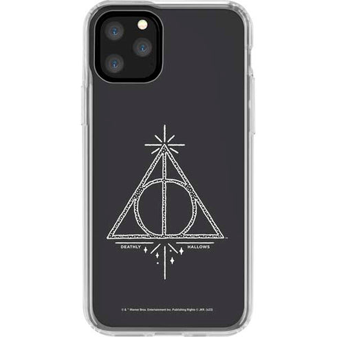 Wizarding Worlds Harry Potter Deathly Hallows Symbol iPhone 11 Pro Clear Case