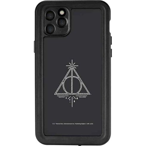 Wizarding Worlds Harry Potter Deathly Hallows Symbol iPhone 11 Pro Max Waterproof Case