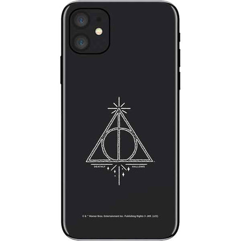 Wizarding Worlds Harry Potter Deathly Hallows Symbol iPhone 11 Skin